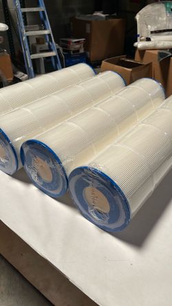 4 Pool Filter Cartridges 7”x25-1/2”