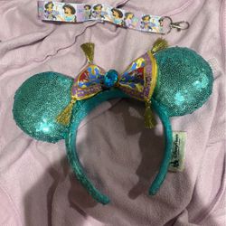 Disney’s Jasmine Ears With Ear Holder For Backpack