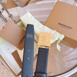 Burberry Belt With Box New 