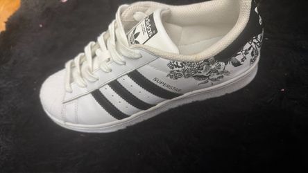 Adidas Superstar Sneakers Floral Print