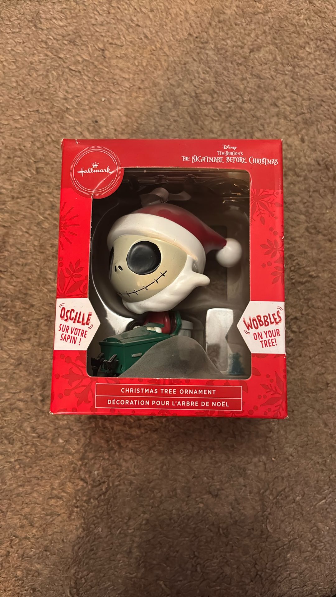 Jack Skellington nightmare before Christmas tree ornament