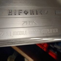 Hifonics Zues 2X 5.1 Mobile Video Amplifier 