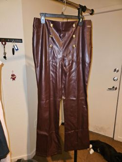 Brown boot pants