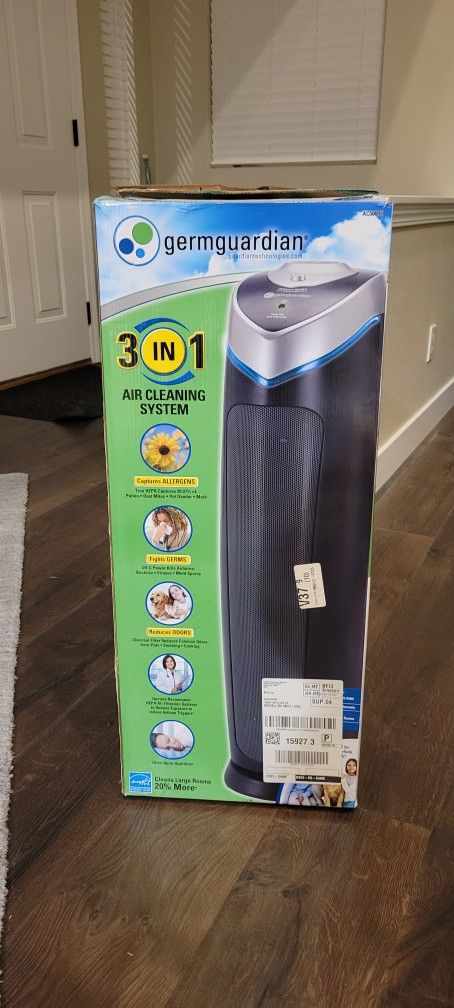 GermDefender Hepa Air Filter 99.97% Like New
