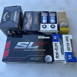 Brand new golf balls