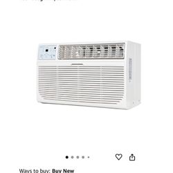 Keystone 14,000 BTU Wall/Window AC Unit And Dehumidifier KSTAT14-2D NEW!