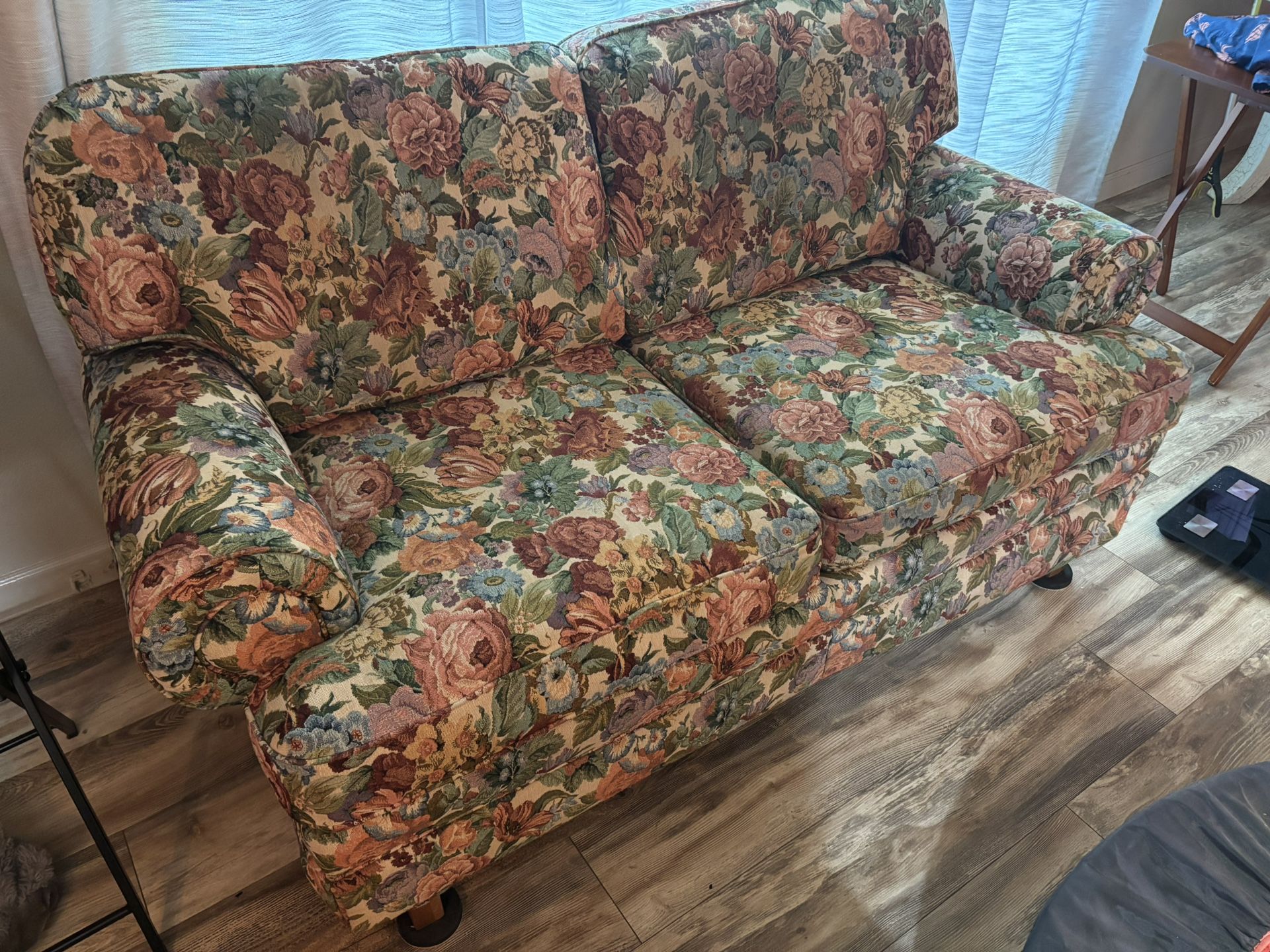 Vintage Lazy Boy Couch Matching Love Seat
