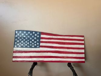 Rustic American Flag
