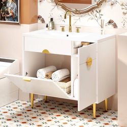 Brand new bathroom vanity