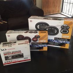 Car stereo MP3 and Full Range sound system