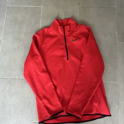 Red Nike Thermal Jacket Dri-fit