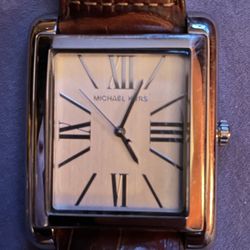 Men’s Michael Kors Watch (Brown Leather Band)