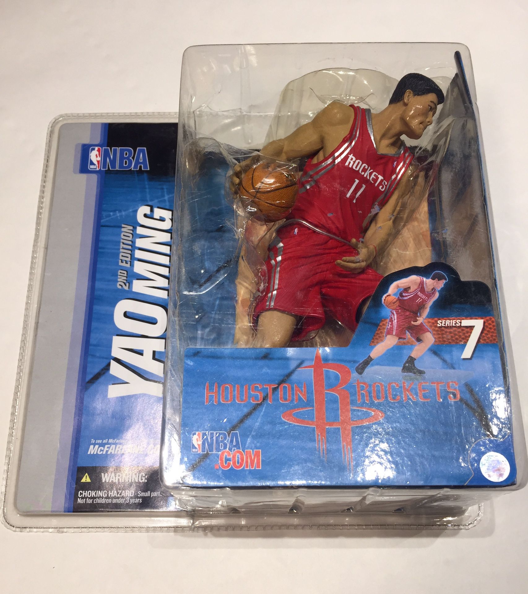 BRAND NEW, Yao Ming Houston Rockets Figure, NBA, Mcfarlane Toys, Perfect for Collectors