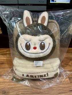 POP MART LABUBU FLEECE BACKPACK