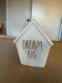 Rae Dunn “Dream Big” Ceramic Bank