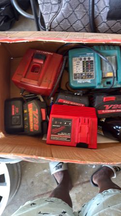 Batteries and chargers