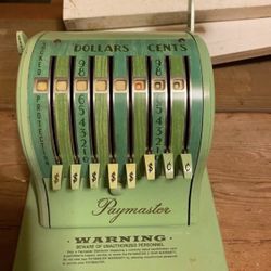Antique Paymaster
