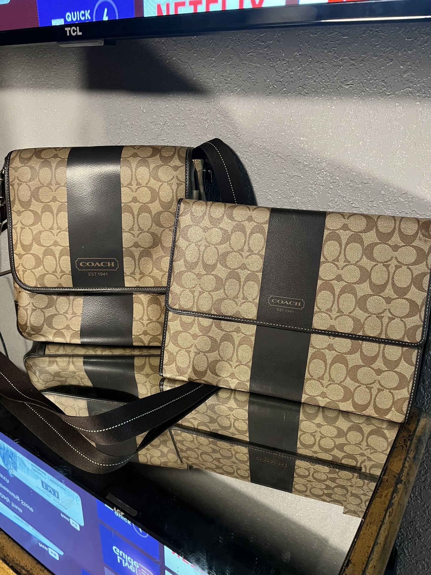 Original Coach Bag/writers Case