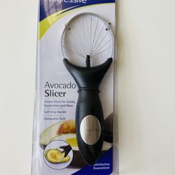 Avocado Slicer. Progressive. GT-3654. Creates slices for salads, sandwiches and more. Soft Grip Handle. Brand new. Still in original packaging.