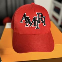 AMIRI Logo Trucker Hat Brand New 