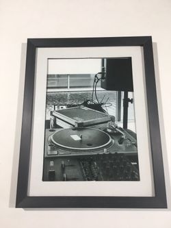 "Wax & Water" - by The J Adams Collection - (Black & White Print)