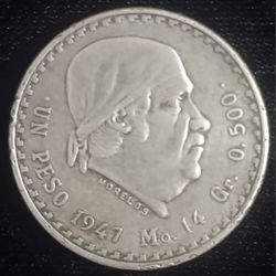 Mexican Silver Rare Coin