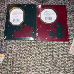 Two Christmas Photo Frames