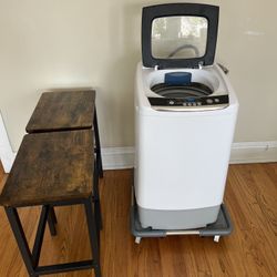 BLACK+DECKER Small Portable Washer And (Free Dolly Cart +Free Bar Stool)