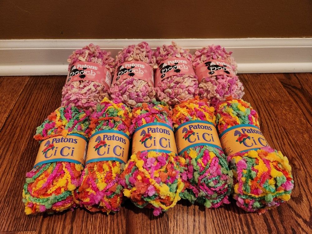🔥DYE LOTS MATCH🔥Yarn Bundle ~ 9 Skeins