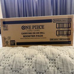 One Piece OP13 Carrying on His Will Booster Box Sealed Case