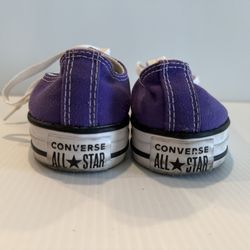 🏷 Converse Chuck Taylor All Star Low Top – Purple Canvas – Women’s 7 / Men’s 5