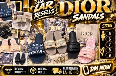 SANDALS DIOR