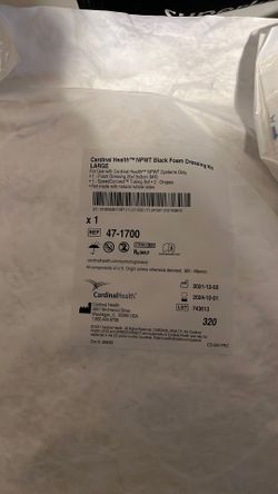 Medical supplies