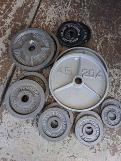 275lbs of Olympic plates