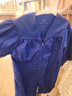 Jostens Blue Kids Graduation Gown