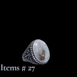 خاتم عقيق رقم واحد