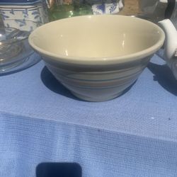 McCoy 10” Bowl With Pink And Blue 