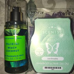 Bundle Of Body Spray And Home Wax Melt 