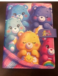 Care Bears Binder with matching paper