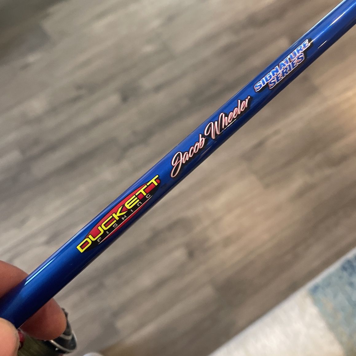 Duckett Jacob Wheeler Signature Series Spin Rod for Sale in Las