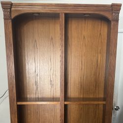 Oak Bookshelves (Two)