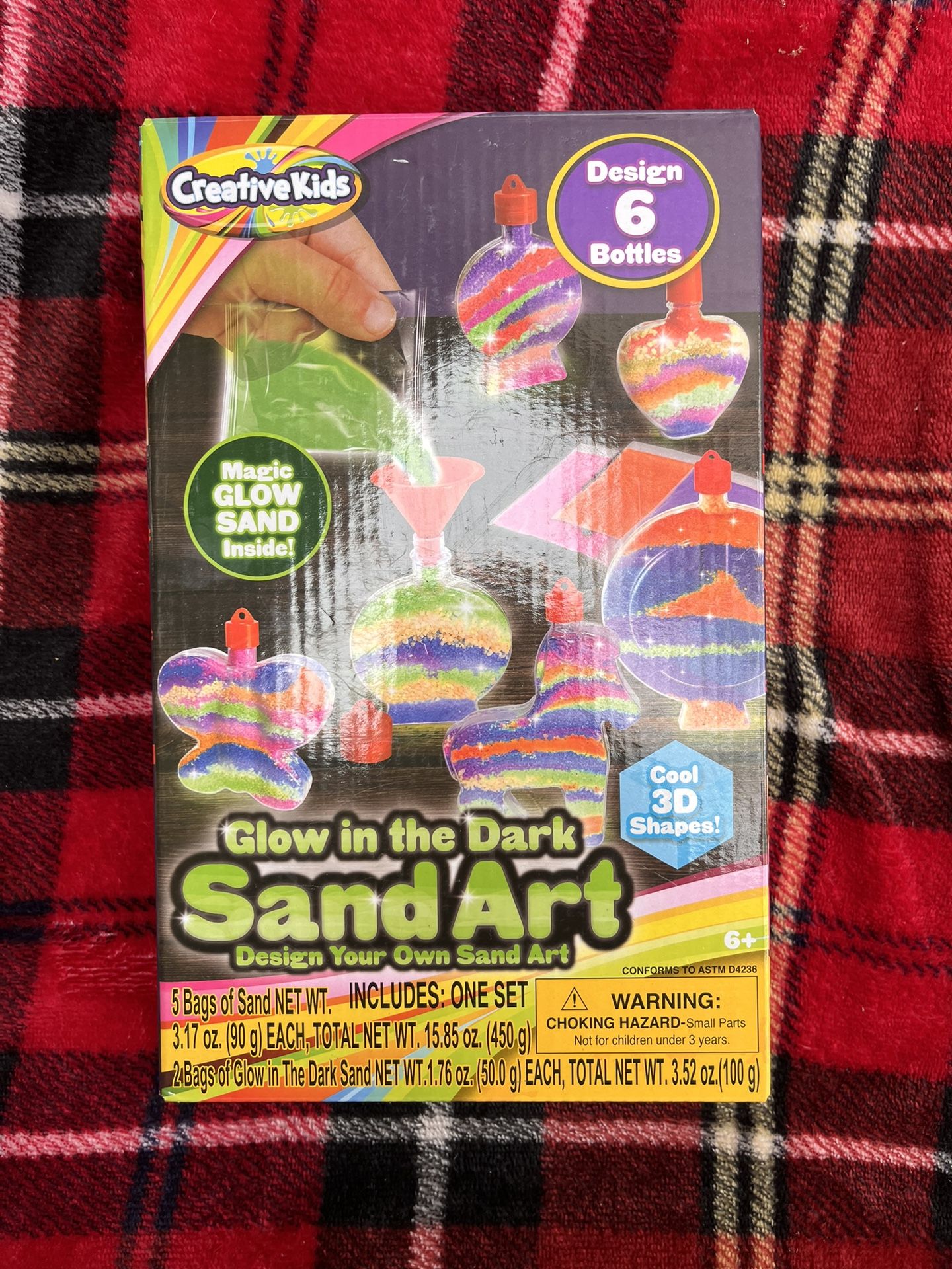 Creative Kids Glow in the Dark Sand Art - 1.0 ea