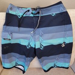 Boys Volcom Swim Trunks 24