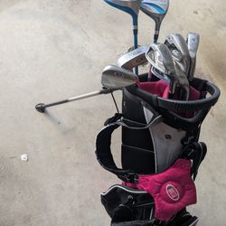 US Kids Golf Right hand WT 20u UL 48 Junior Golf Set Bag/clubs (45-51" hgt)