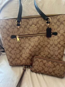 Tote and Wallet Coach