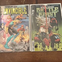 Invincible Comics and Yu-Gi-Oh Cards