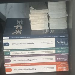 Becker CPA Study Materials For FAR REG BEC AUD