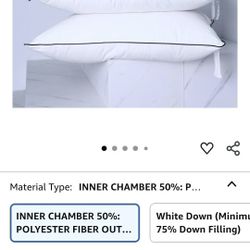 Queen Size 2pc Pillows 