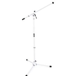 OnStage On-Stage MS7801W Telescoping Microphone Boom Stand, White
