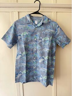 GAP Kids Shark Button Down Shirt